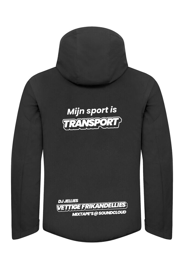 Softshell 'Mijn sport is transport!'